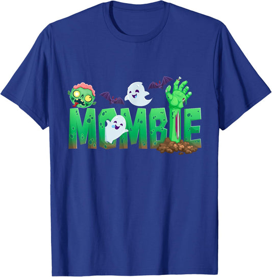 Zombie Mom Funny Halloween Costume Graveyard T-Shirt - T-Shirt | Royal