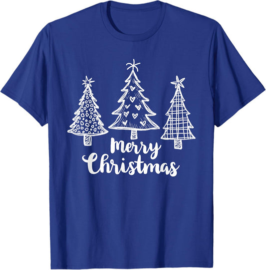 Merry Christmas Buffalo 2024 Santa Hat Edition T-Shirt - T-Shirt | Royal