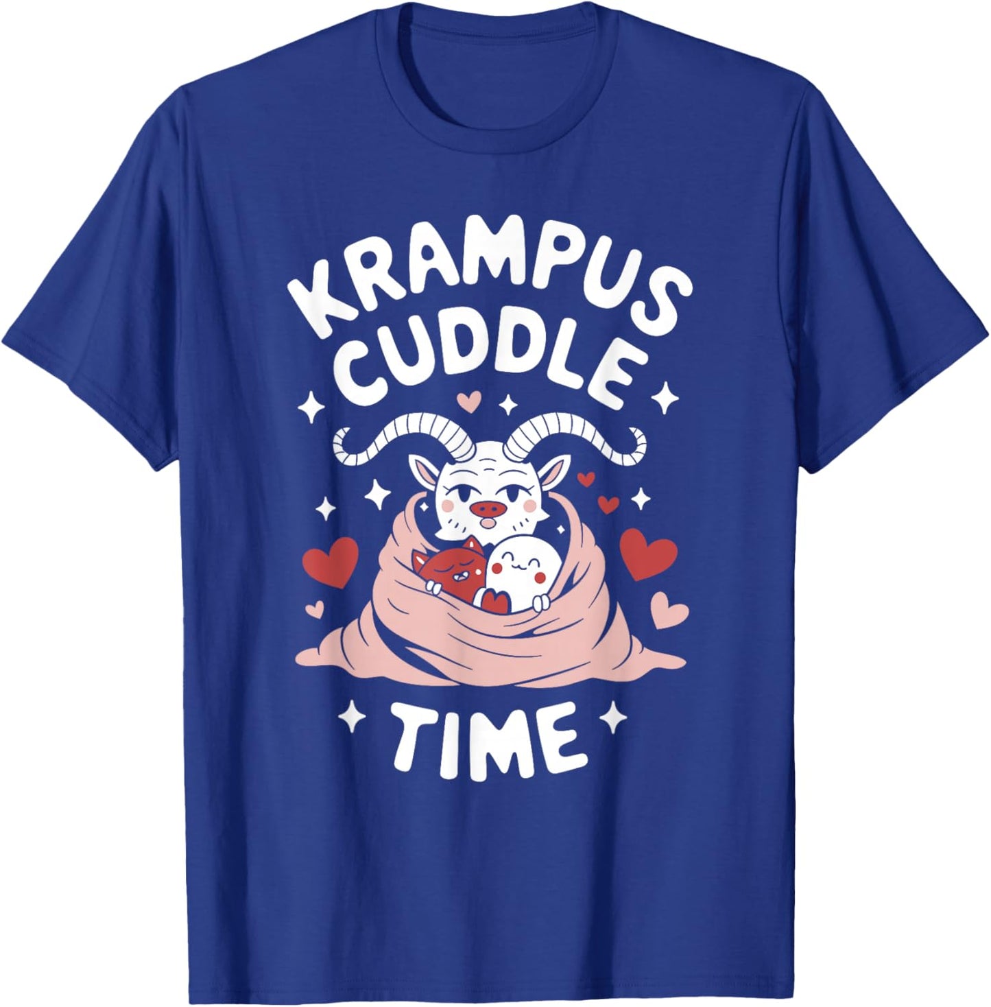 Cute Christmas Monster Krampus Lover Festive Fun Christmas T-Shirt - T-Shirt | Royal