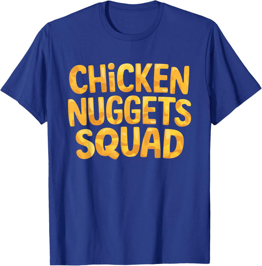 Chicken Nuggets Squad T-Shirt - T-Shirt | Royal
