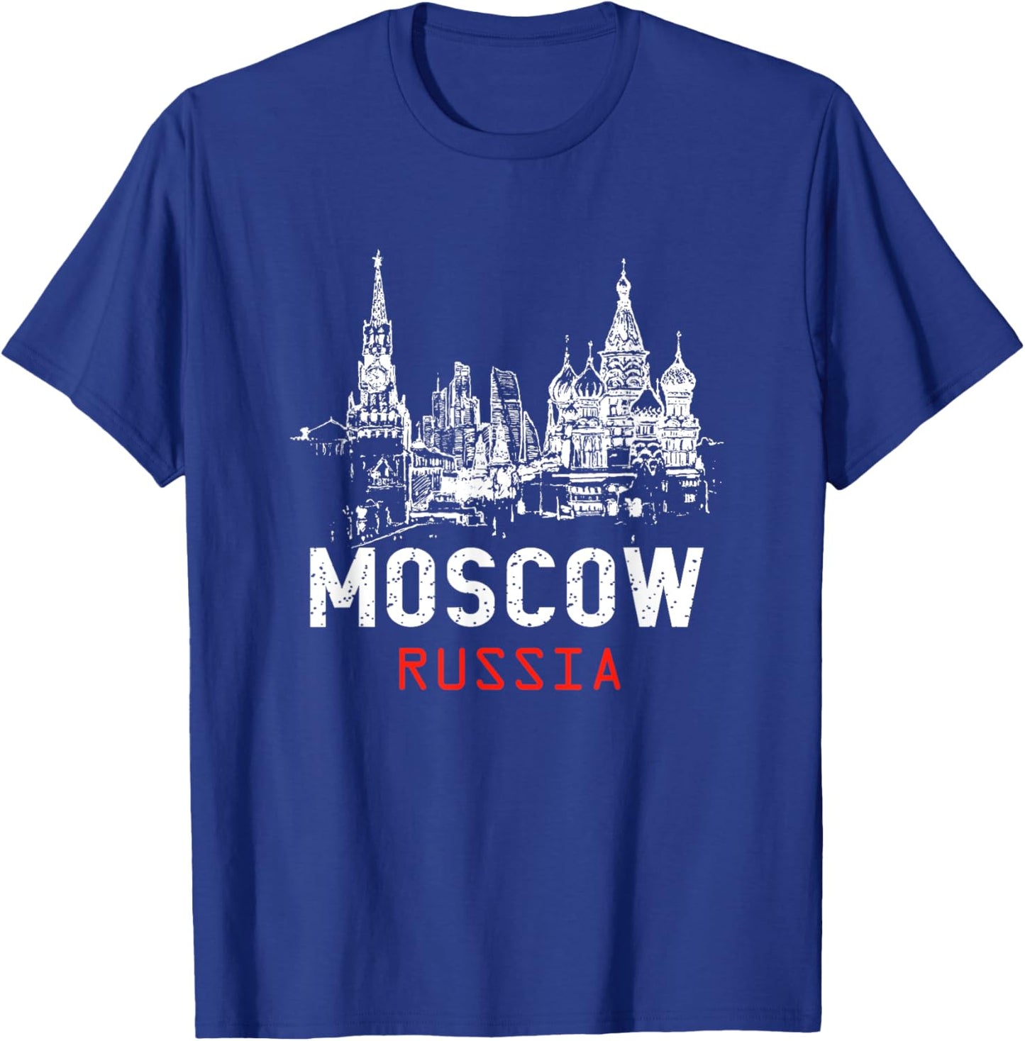 Moscow Russia T-Shirt - T-Shirt | Royal