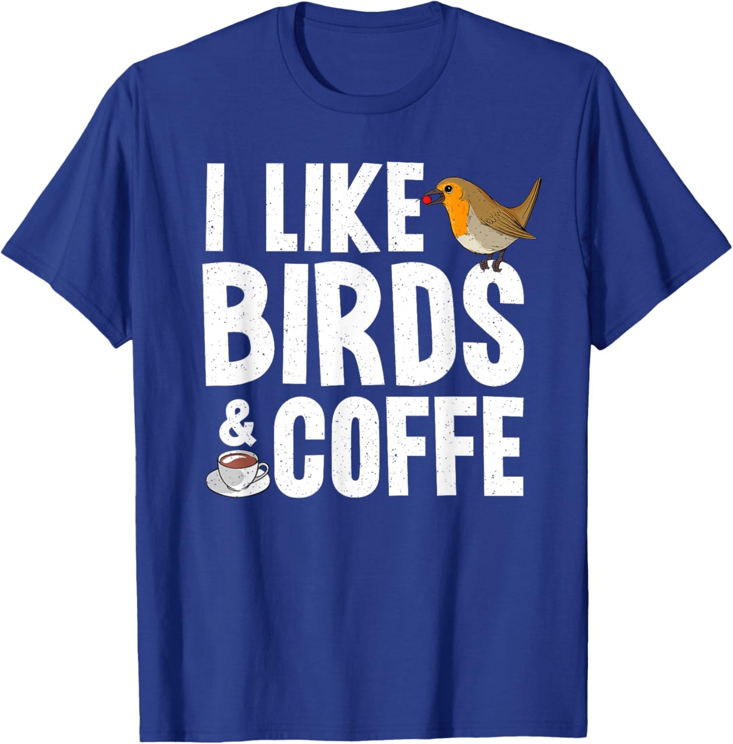 Best Bird Art Women Birding Nerd Birder Bird Watcher T-Shirt - T-Shirt | Royal