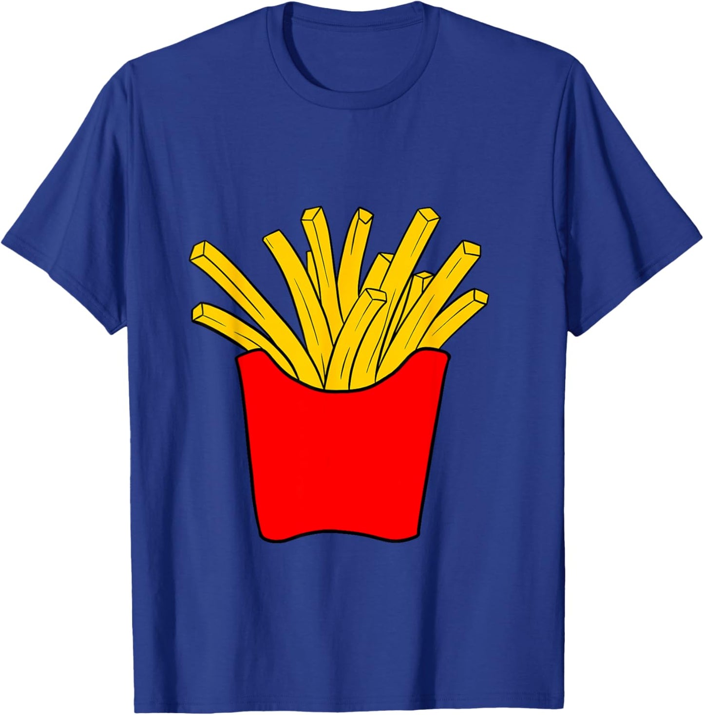 French fries costume for Girls Boys Kids Men Women T-Shirt - T-Shirt | Royal