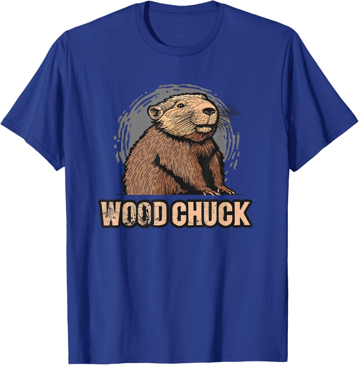 Pretty Woodchuck Costume for Funny Boys and Girls T-Shirt - T-Shirt | Royal