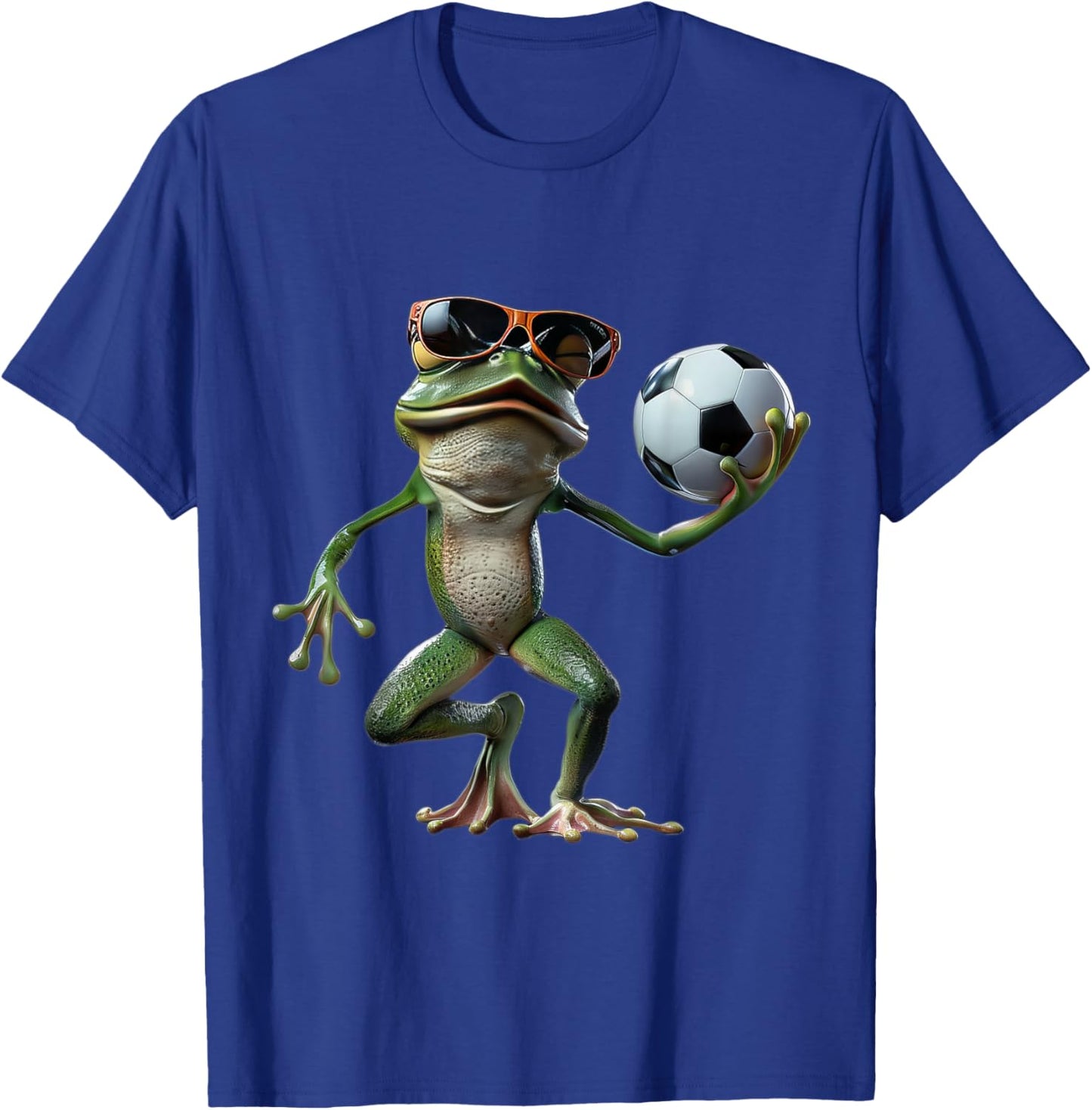 Frog Soccer T-Shirt - T-Shirt | Royal