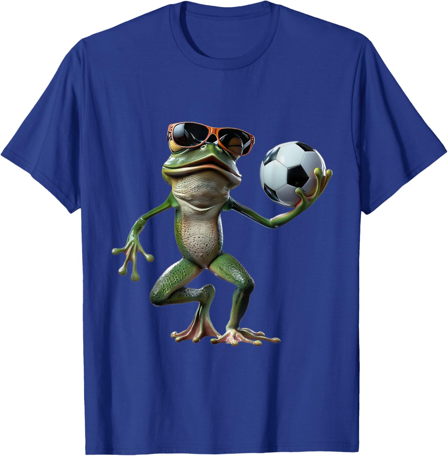 Frog Soccer T-Shirt - T-Shirt | Royal