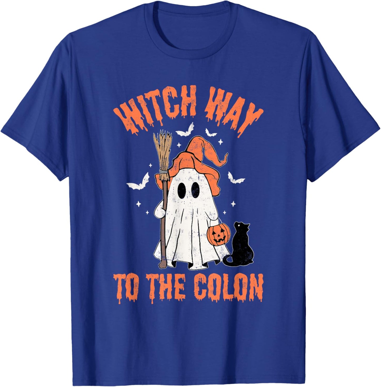 Endo Nurse Halloween Gastrointestinal Nurse Spooky GI T Cute T-Shirt - T-Shirt | Royal