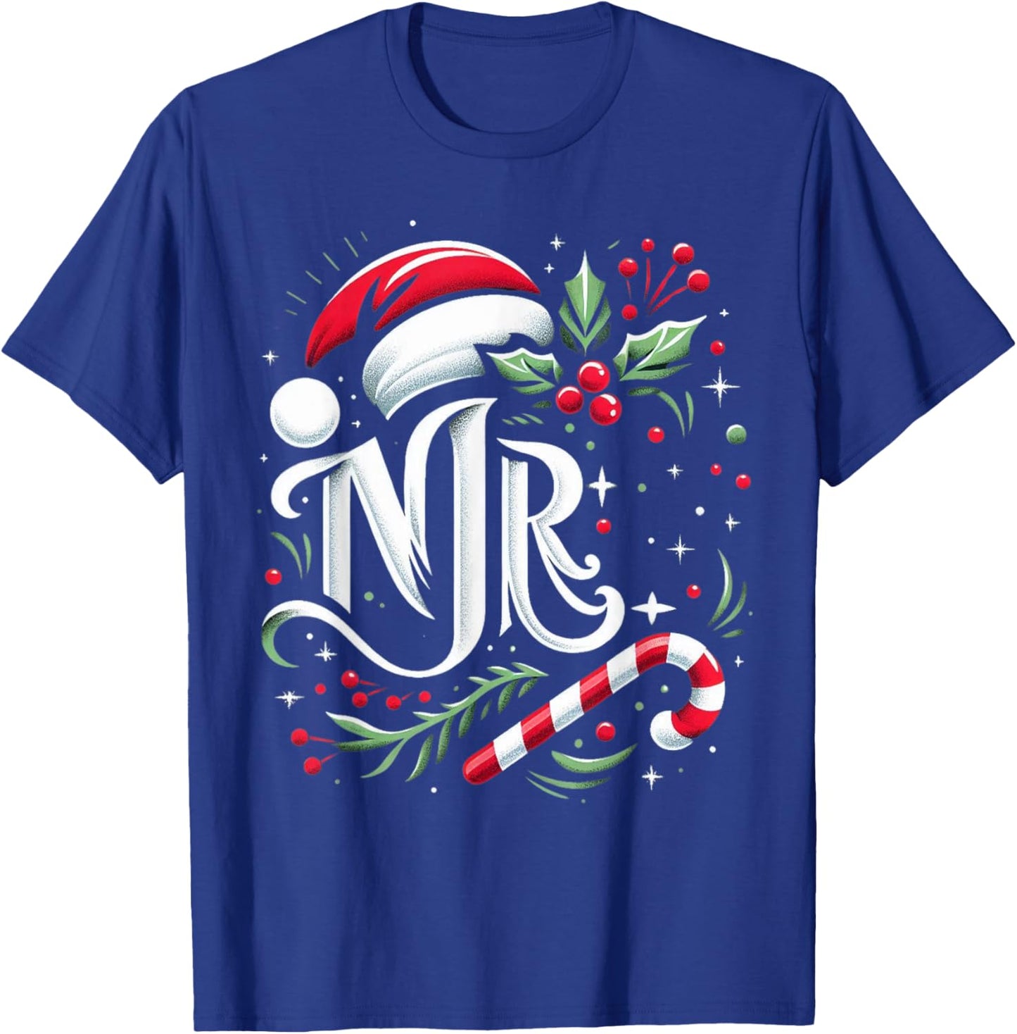Mr And Mrs Santa Couples Matching Christmas Husband Wife T-Shirt - T-Shirt | Royal