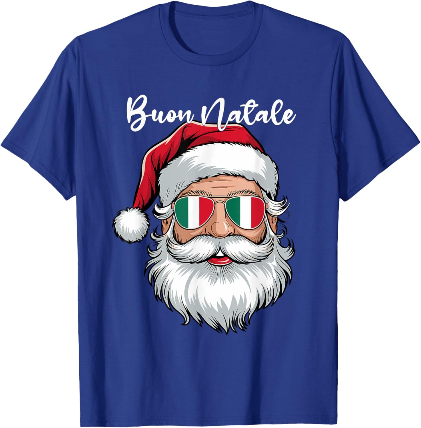 Buon Natale Italian Family Christmas, Italy Pride Holiday T-Shirt - T-Shirt | Royal