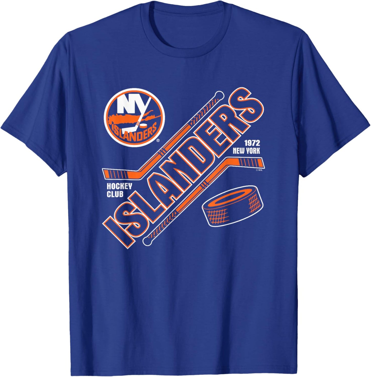 New York Islanders Force Blue Officially Licensed T-Shirt - T-Shirt | Royal