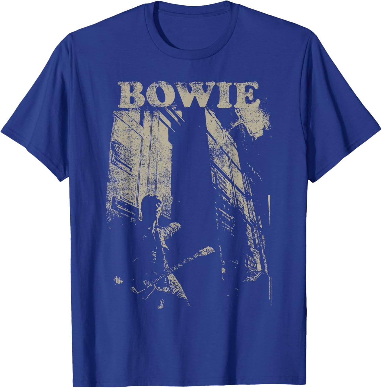 David Bowie - Stacks T-Shirt - T-Shirt | Royal