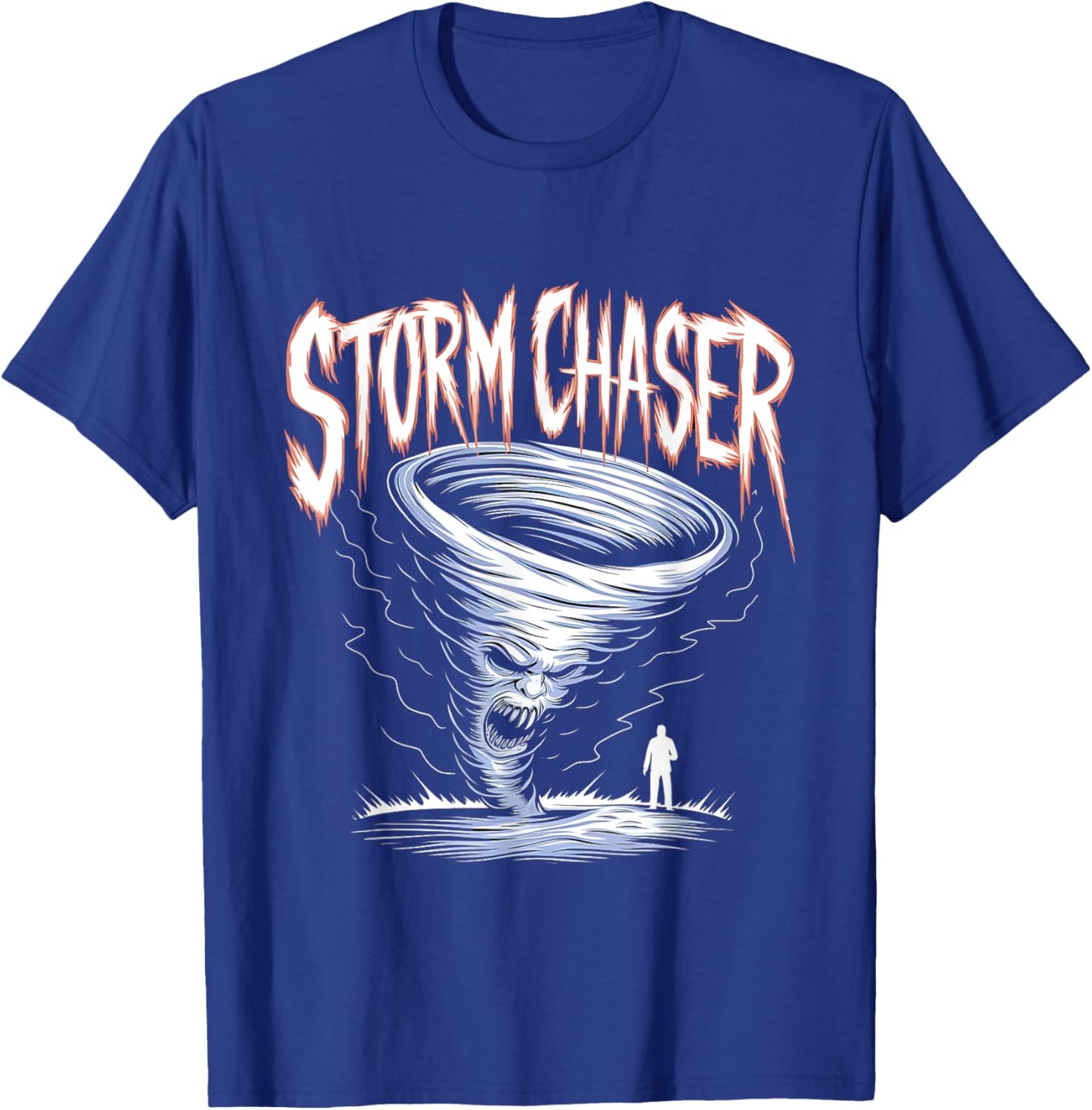 Storm Chaser Costume Tornado Twister Chasers Kids Boys Men T-Shirt - T-Shirt | Royal
