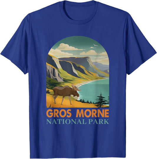 Gros Morne National Park Canada Hiking Nature Exploring T-Shirt - T-Shirt | Royal