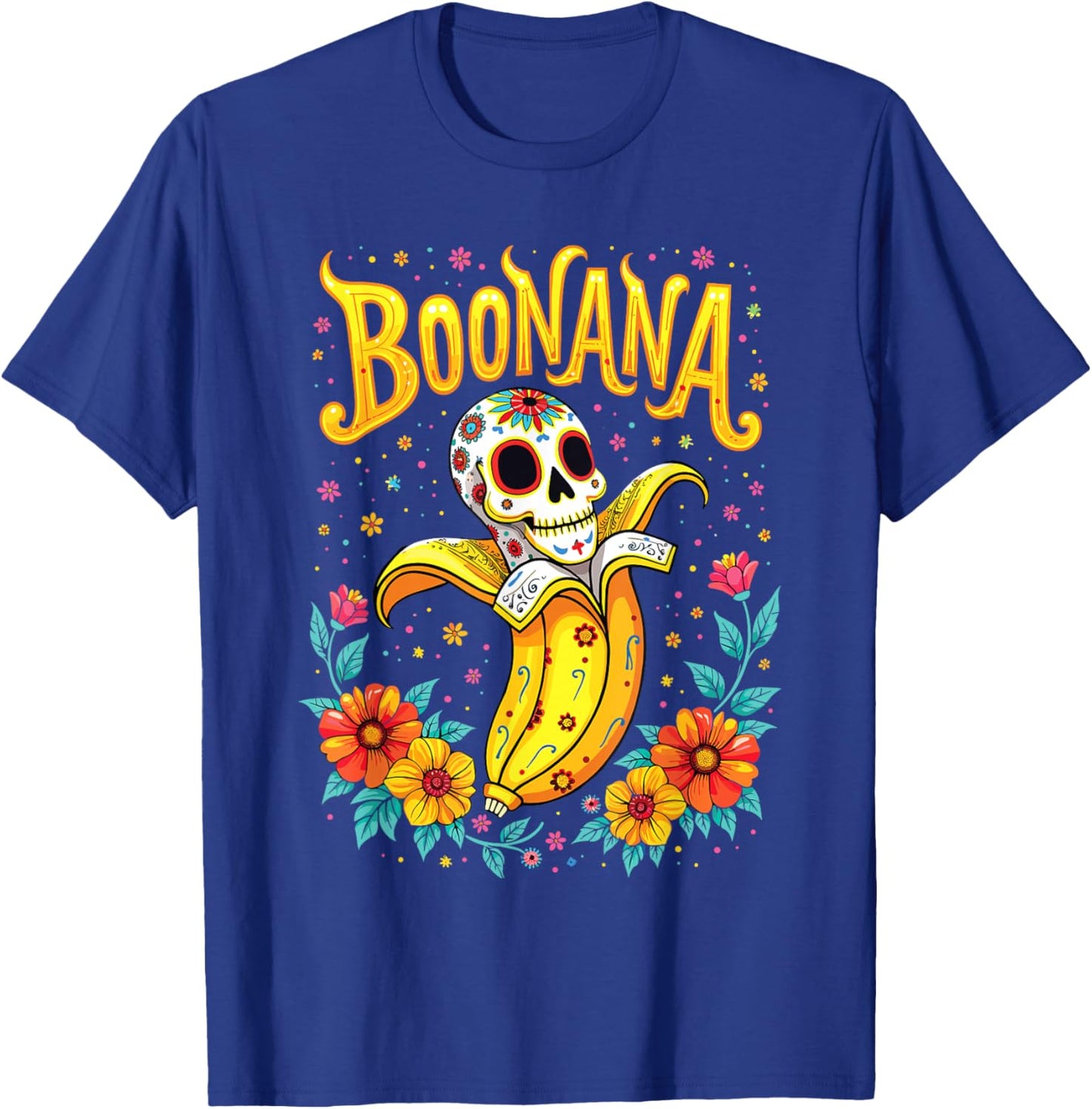 Boonana Ghost Banana Halloween Outfit for Adults & Kids T-Shirt - T-Shirt | Royal