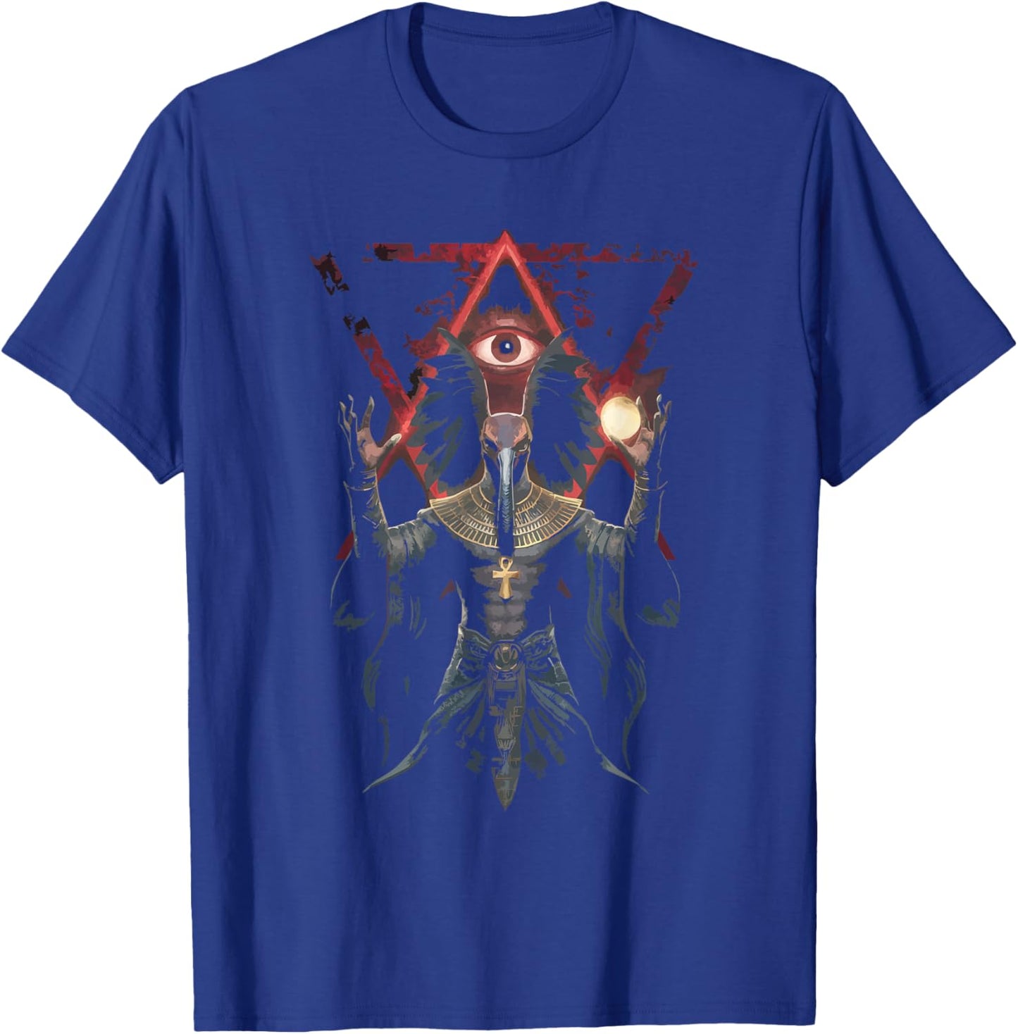 Thoth Egyptian God Egyptian Mythology Pyramid Ancient Egypt T-Shirt - T-Shirt | Royal