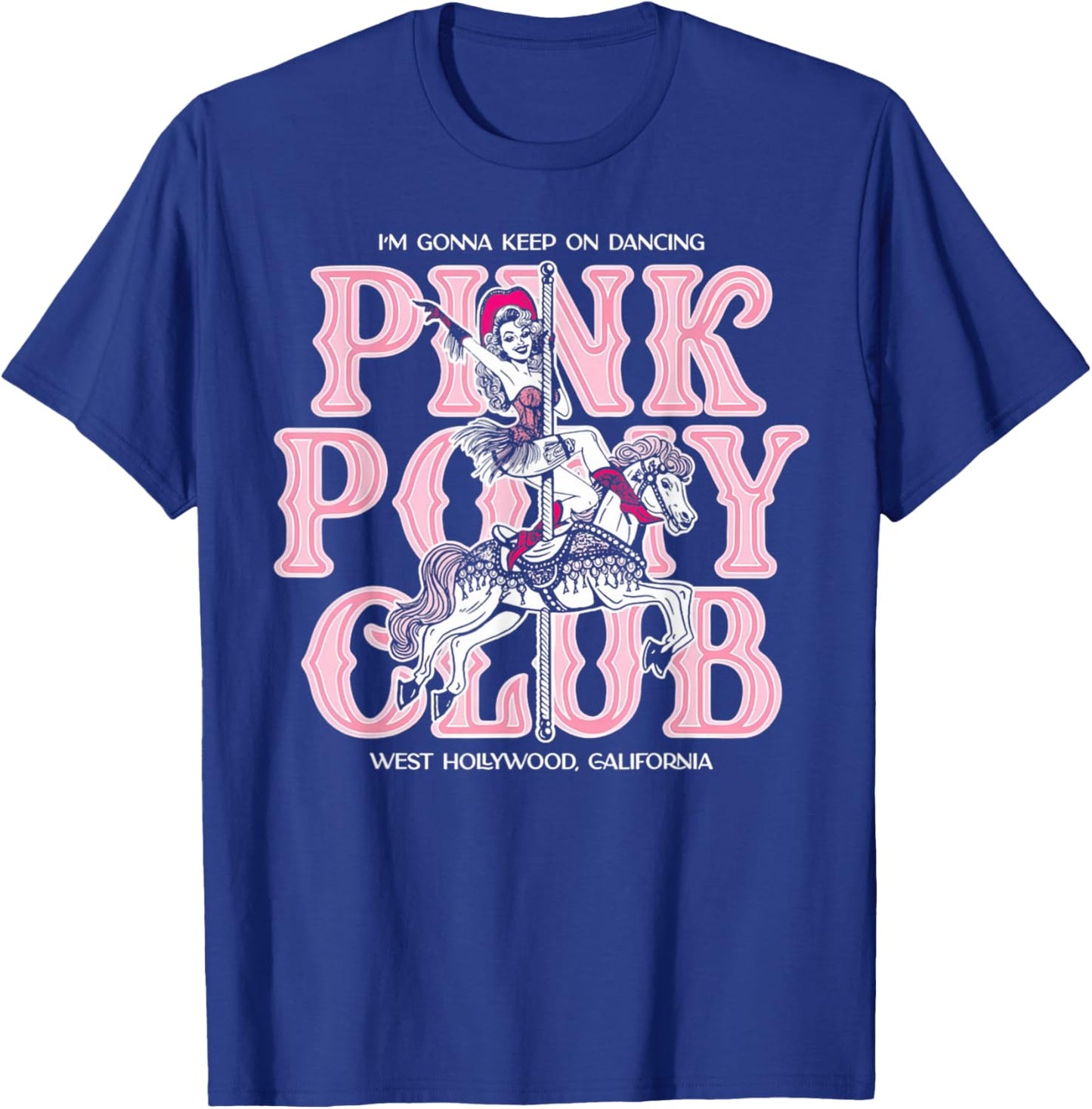 Club Disco Vintage Funny Halloween T-Shirt - T-Shirt | Royal