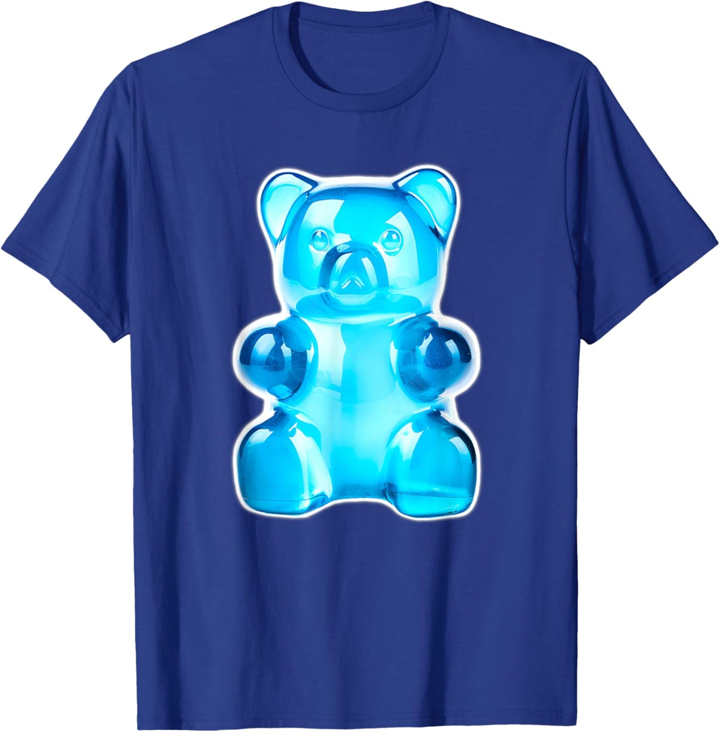 Blue Gummy Bear Candy T-Shirt - T-Shirt | Royal