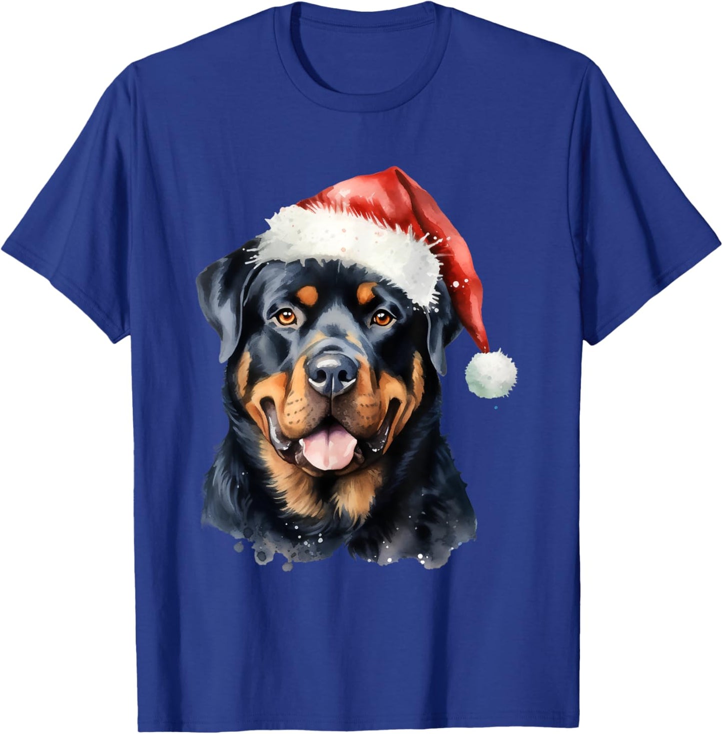 Rottweiler Christmas Dog T-Shirt - T-Shirt | Royal