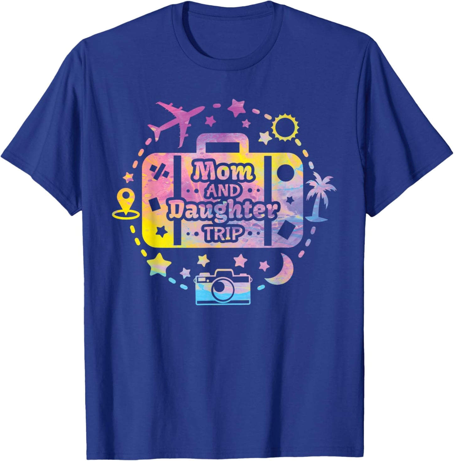 Mom And Daughter Trip T-Shirt - T-Shirt | Royal