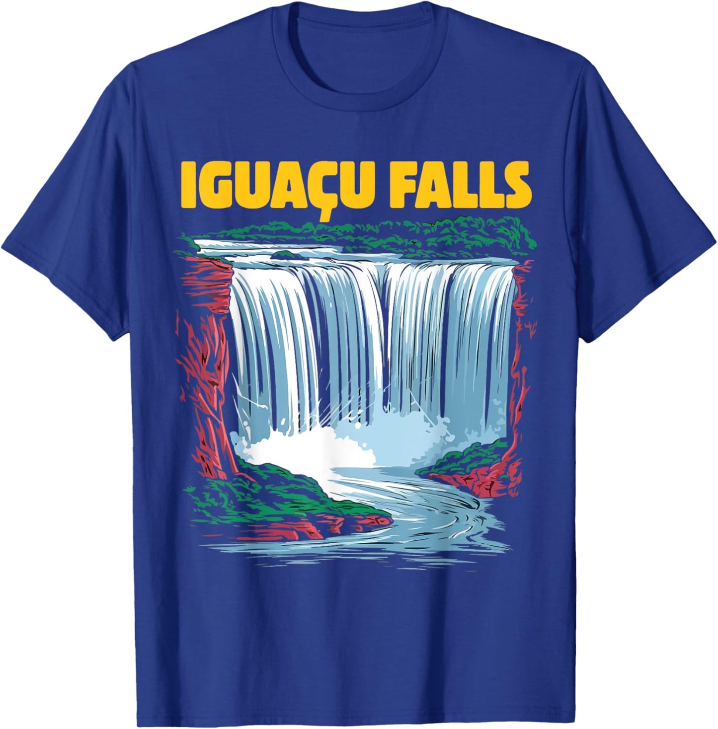 Iguacu Waterfall National Park Brazil T-Shirt - T-Shirt | Royal