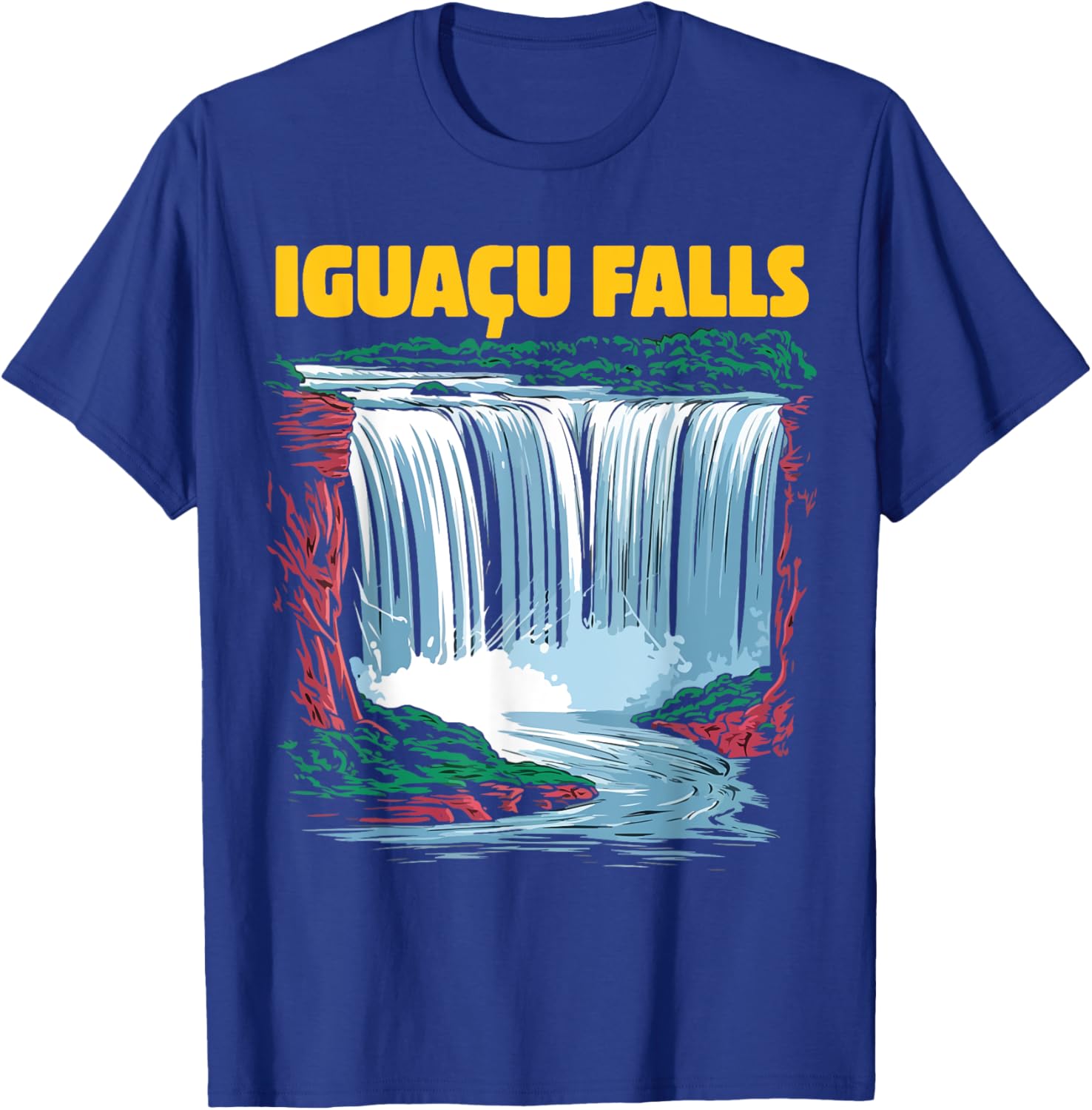 Iguacu Waterfall National Park Brazil T-Shirt - T-Shirt | Royal