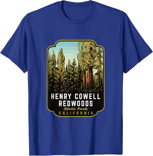 Henry Cowell Redwoods State Park CA T-Shirt - T-Shirt | Royal