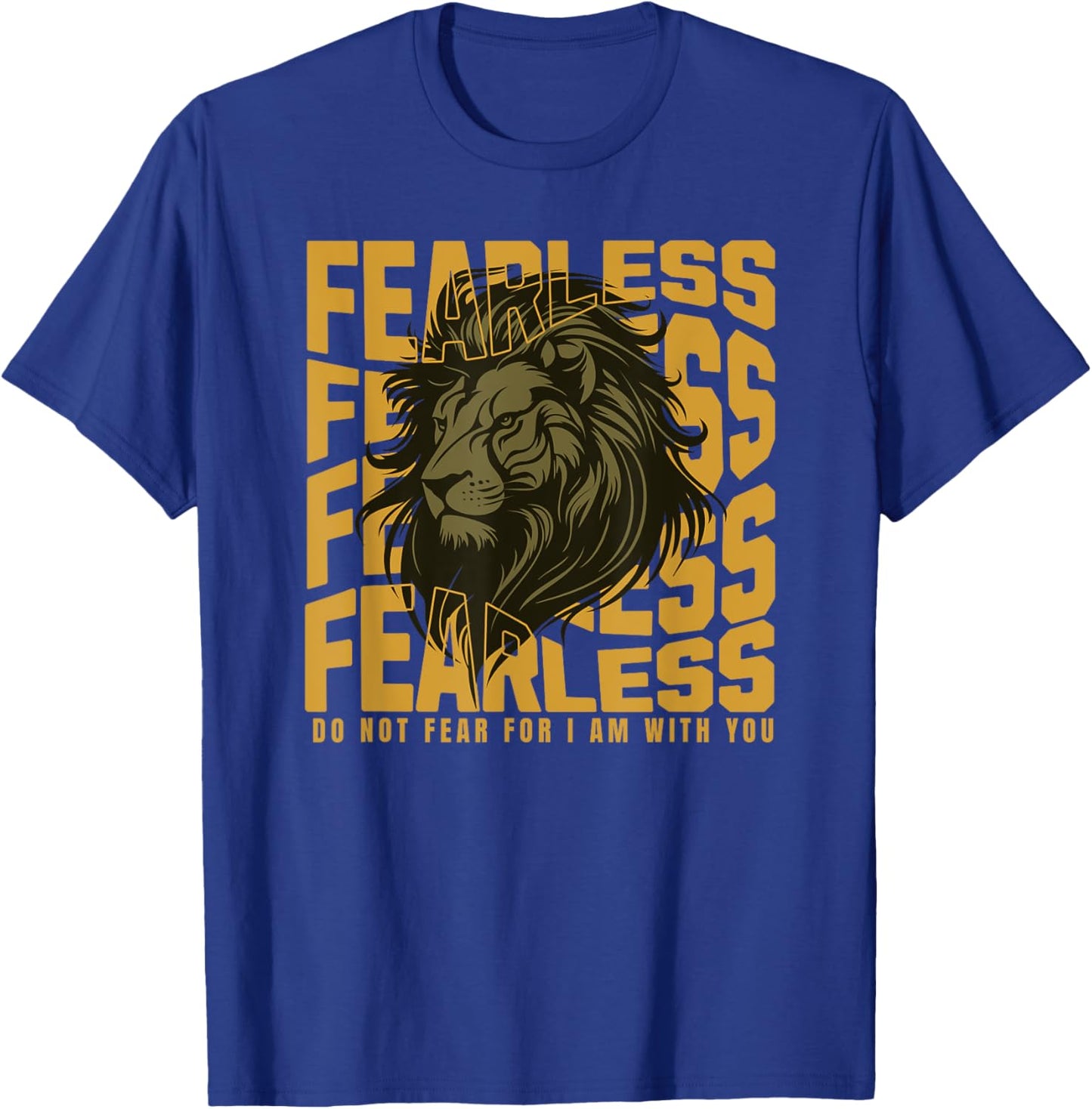 Lion of Judah Can Do All Things Scripture Christian Men Gym T-Shirt - T-Shirt | Royal