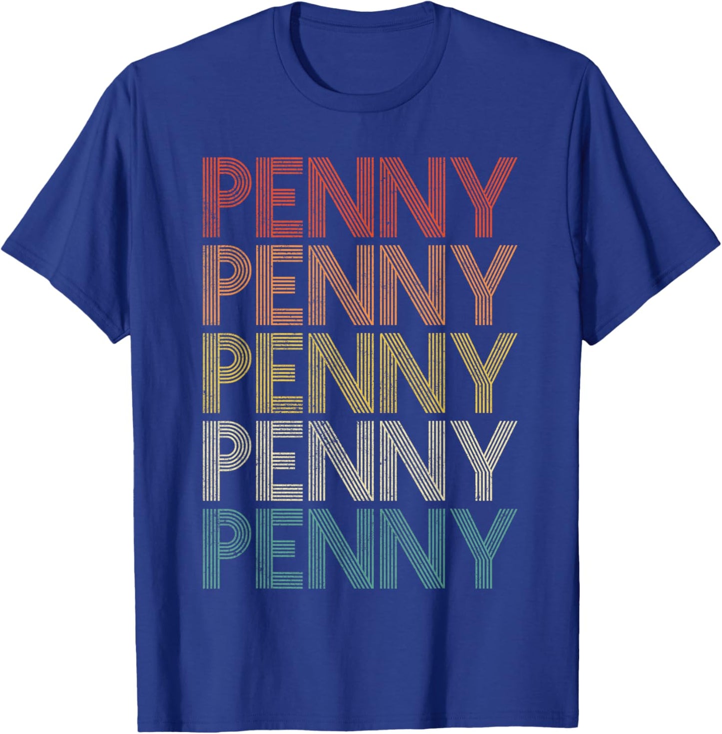 Penny Vintage Retro T-Shirt - T-Shirt | Royal