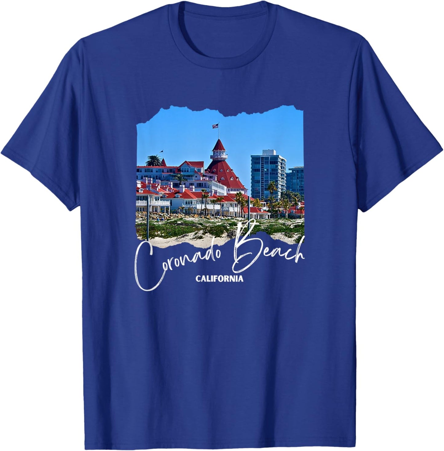 California Coronado Island / Coronado Beach T-Shirt - T-Shirt | Royal
