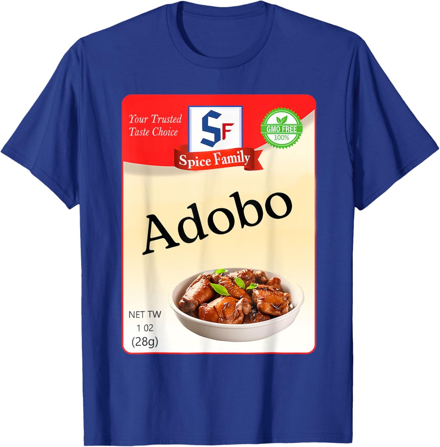 Adobo Condiment Holiday Spice Group Costumes T-Shirt - T-Shirt | Royal