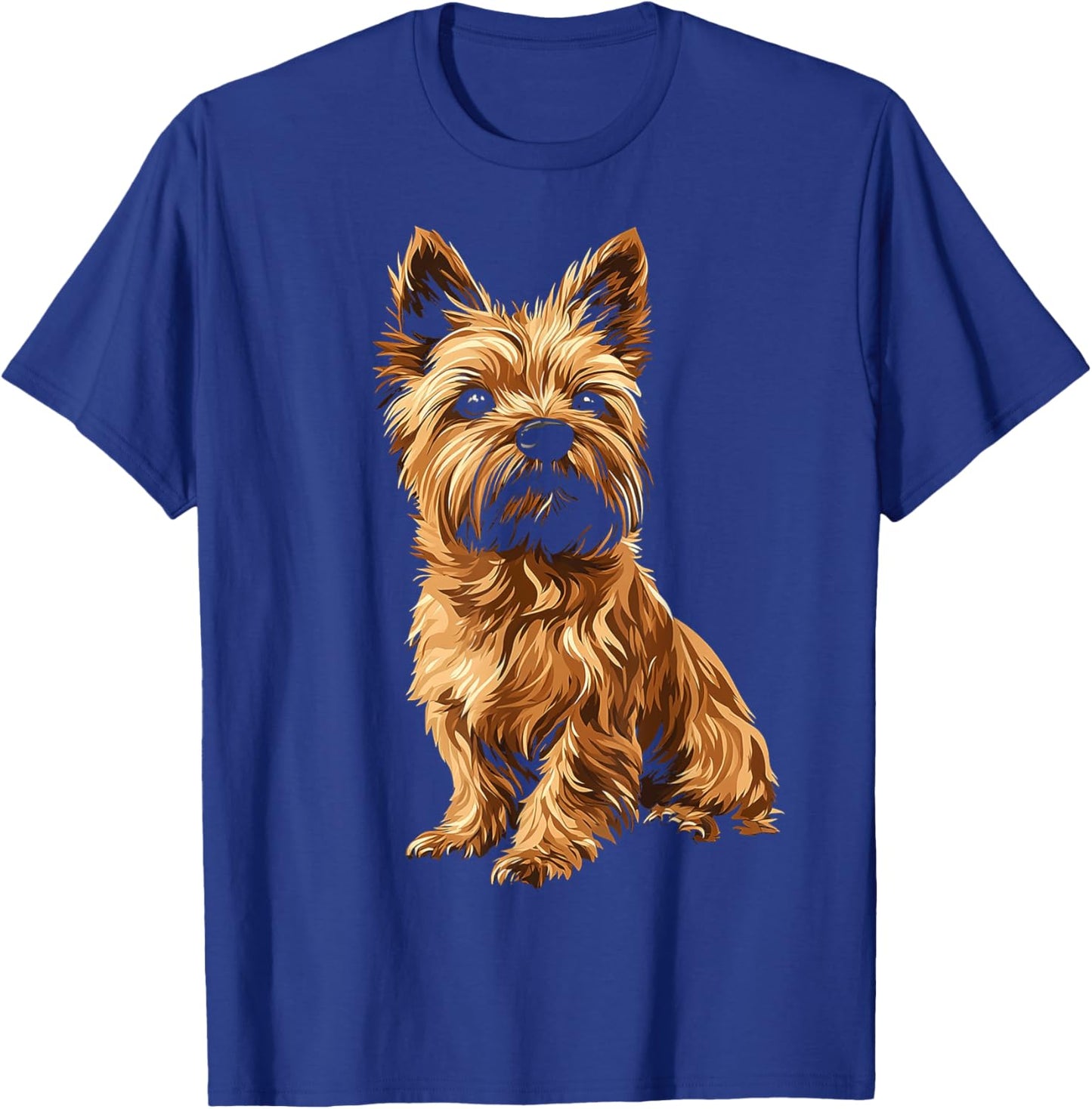 Cairn Terrier Dog Motif Pet Art Cairn Terrier Men Women Kids T-Shirt - T-Shirt | Royal