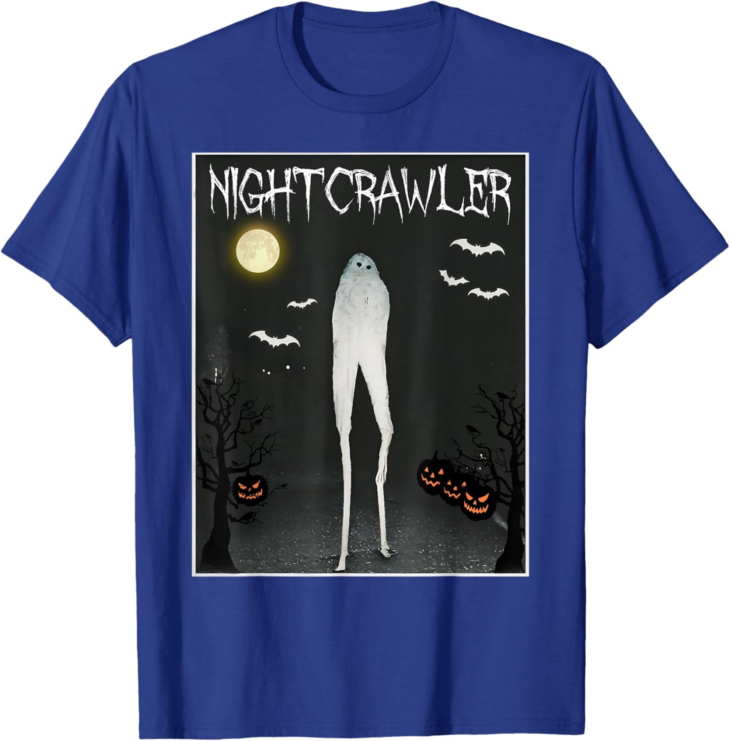 Haunted Walking Pants Cryptid Fresno Nightcrawler Halloween T-Shirt - T-Shirt | Royal