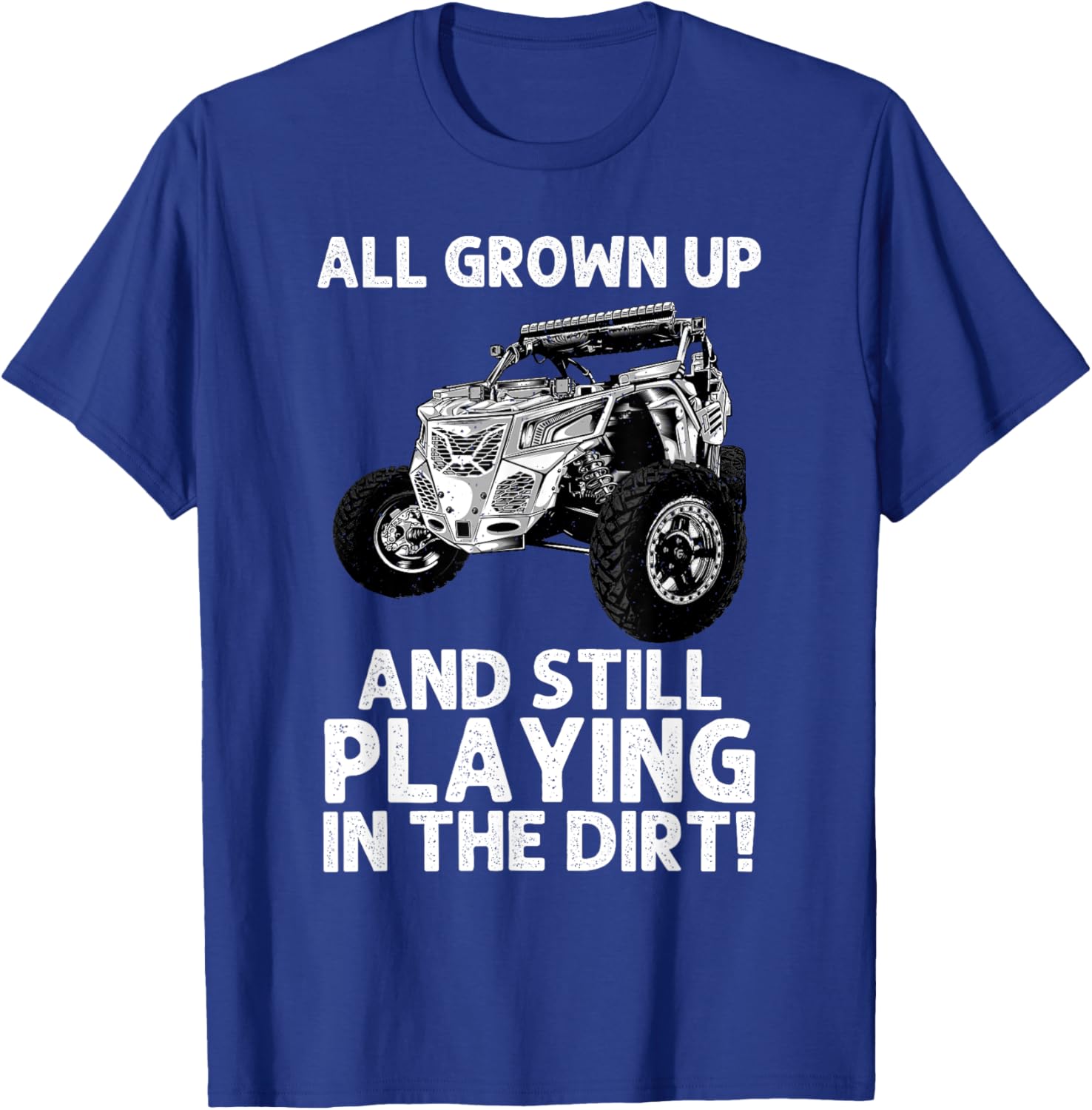 Funny SxS Design Women Offroading UTV Side By Side T-Shirt - T-Shirt | Royal