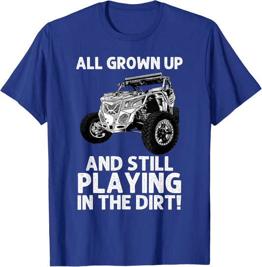 Funny SxS Design Women Offroading UTV Side By Side T-Shirt - T-Shirt | Royal