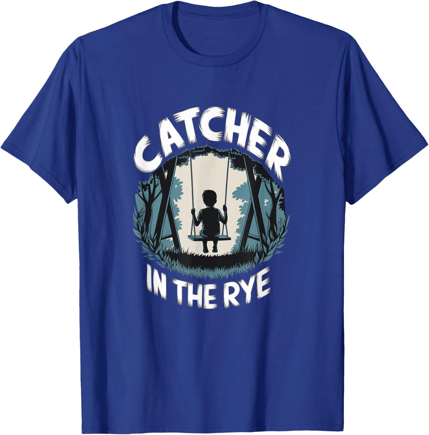 Catcher in the Rye Book Lover Nostalgia Classic Literature T-Shirt - T-Shirt | Royal