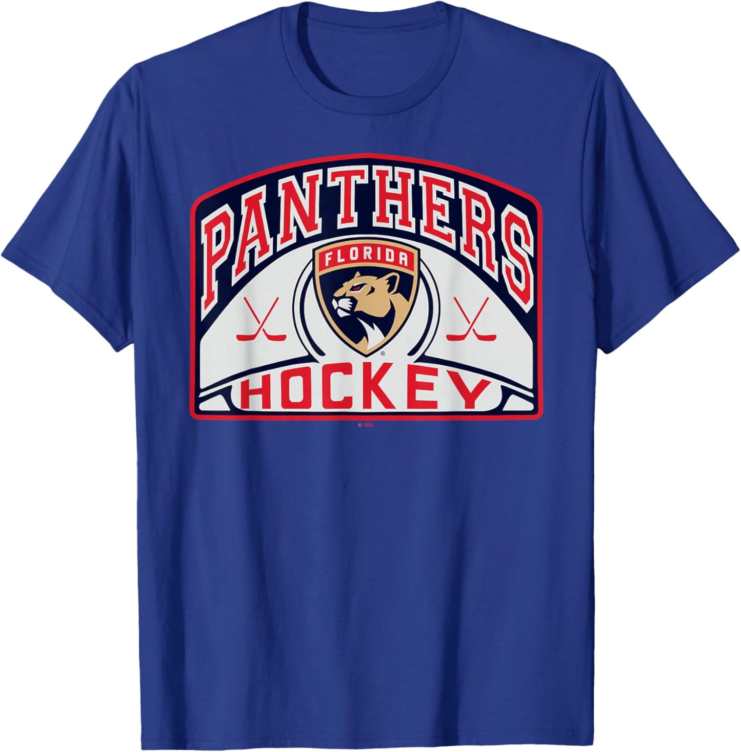 Florida Panthers Glide Officially Licensed T-Shirt - T-Shirt | Royal