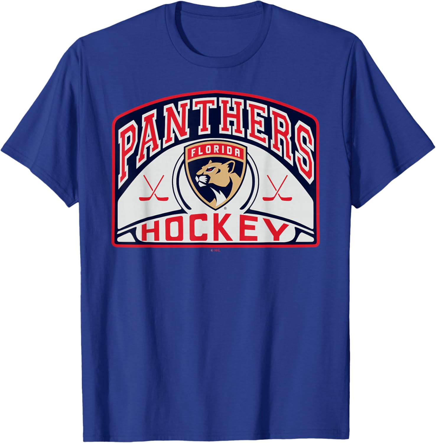 Florida Panthers Glide Officially Licensed T-Shirt - T-Shirt | Royal