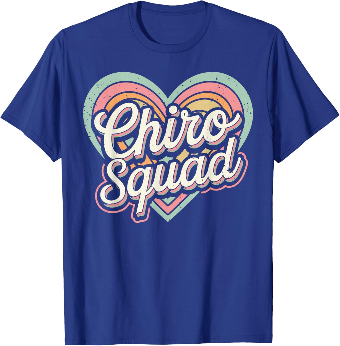 Chiro Squad Chiropractor Chiropractic Assistant T-Shirt - T-Shirt | Royal