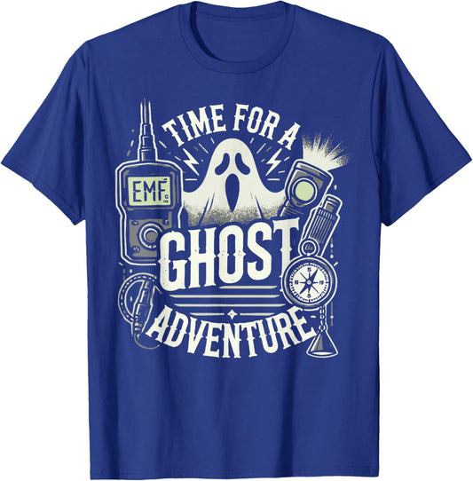 Ghost Hunting Adventures Quote Paranormal Investigator T-Shirt - T-Shirt | Royal
