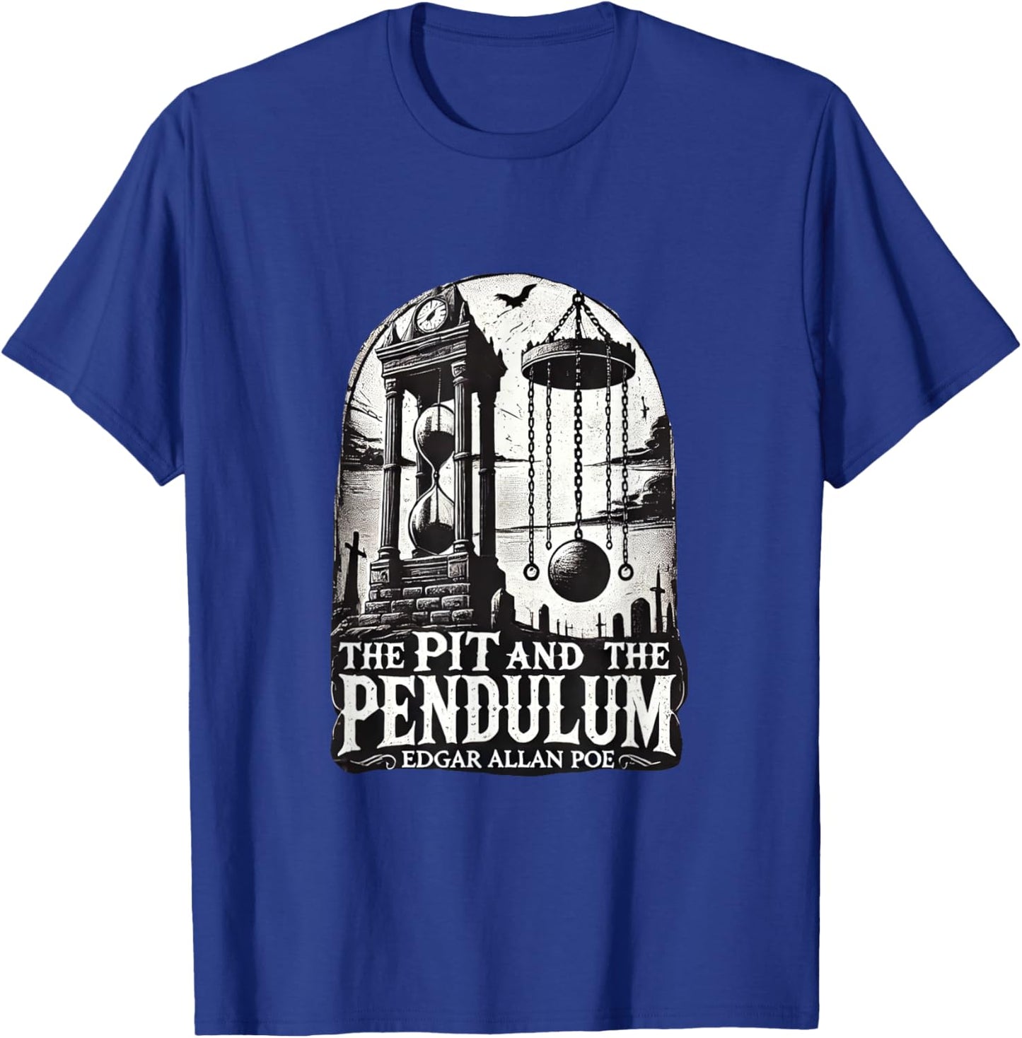 The Pit and the Pendulum Edgar Allan Poe T-Shirt - T-Shirt | Royal
