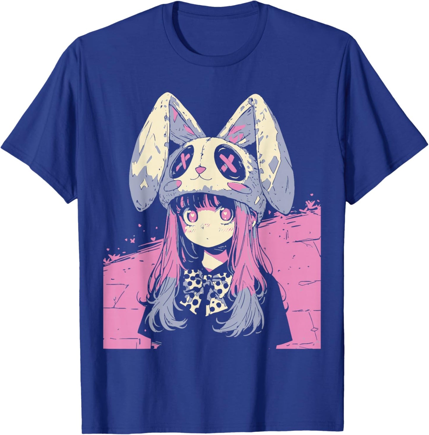 Horror Anime Manga Bunny Japan Japanese Creepy Kawaii Goth T-Shirt - T-Shirt | Royal