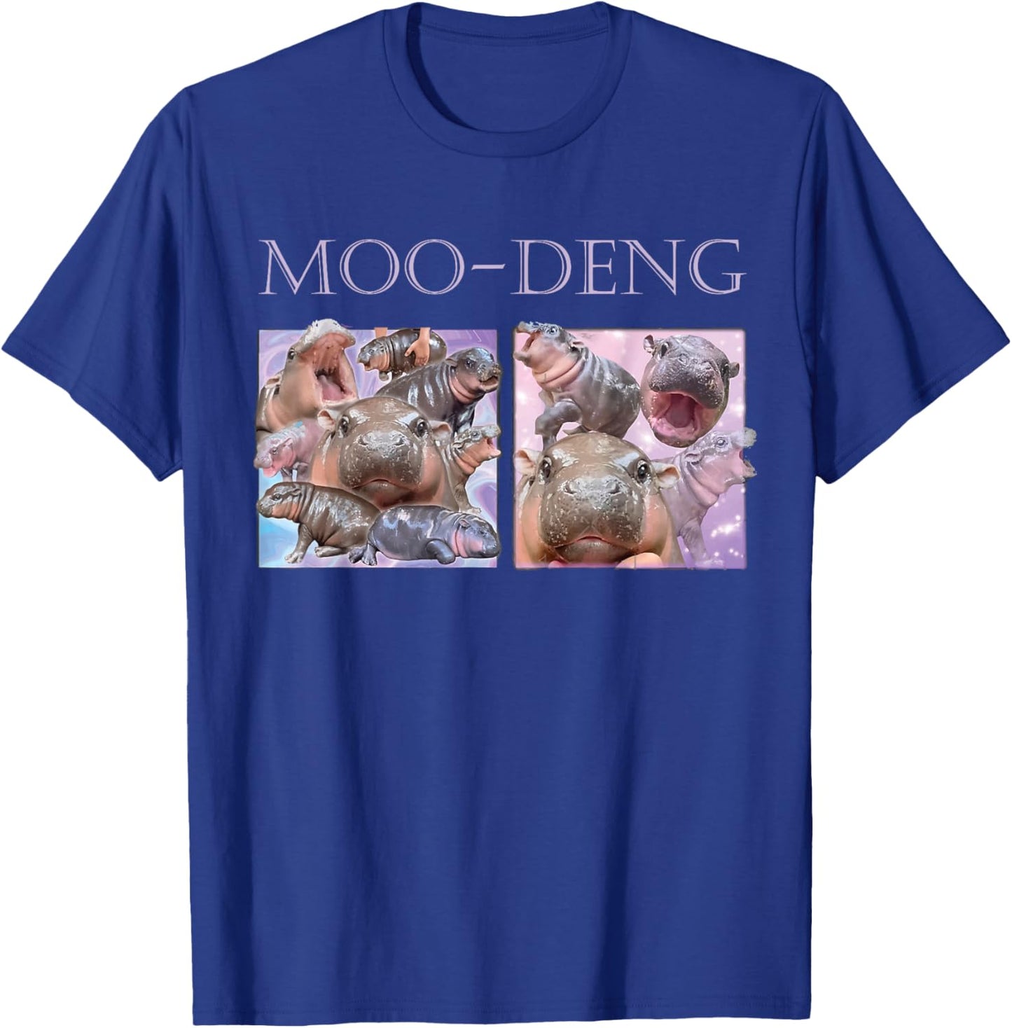 MOO-DENG The Famous Baby Pigmy Hippo MOODENG T-Shirt - T-Shirt | Royal