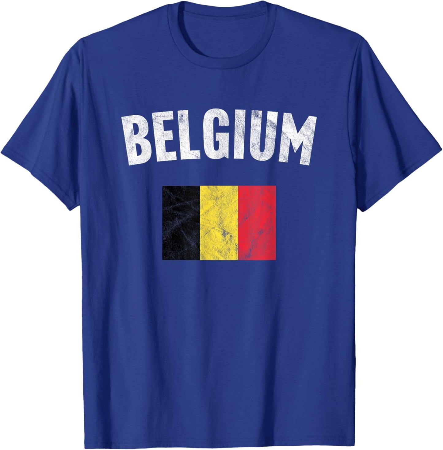 Belgium Flag T-Shirt - T-Shirt | Royal