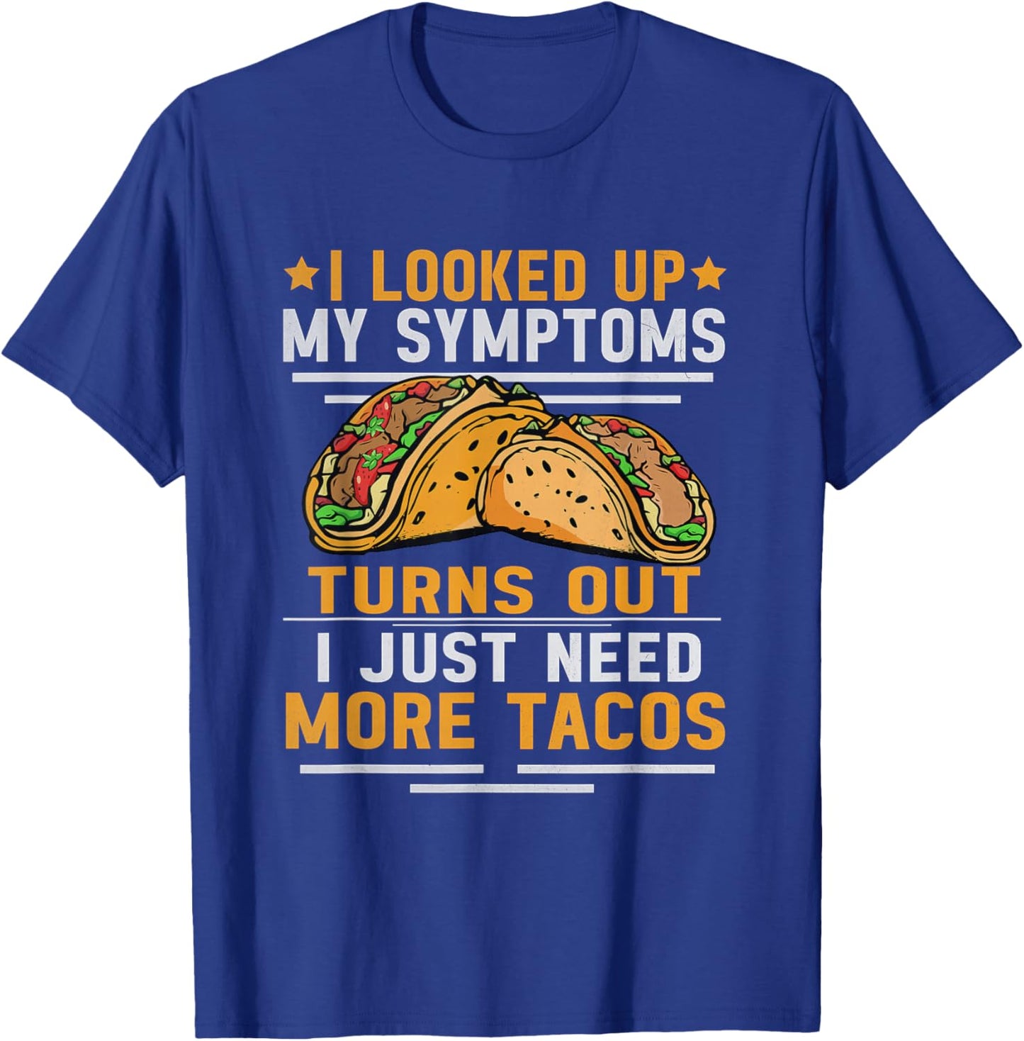 Tacos Lover Women Mexican Food Funny Taco T-Shirt - T-Shirt | Royal