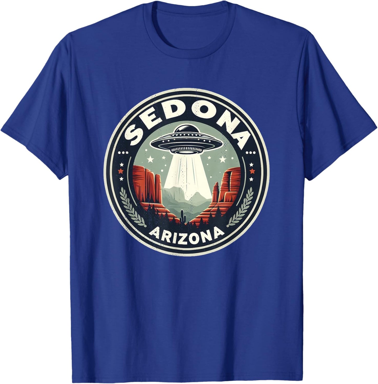 Mystical Sedona UFO in Sedona Arizona T-Shirt - T-Shirt | Royal