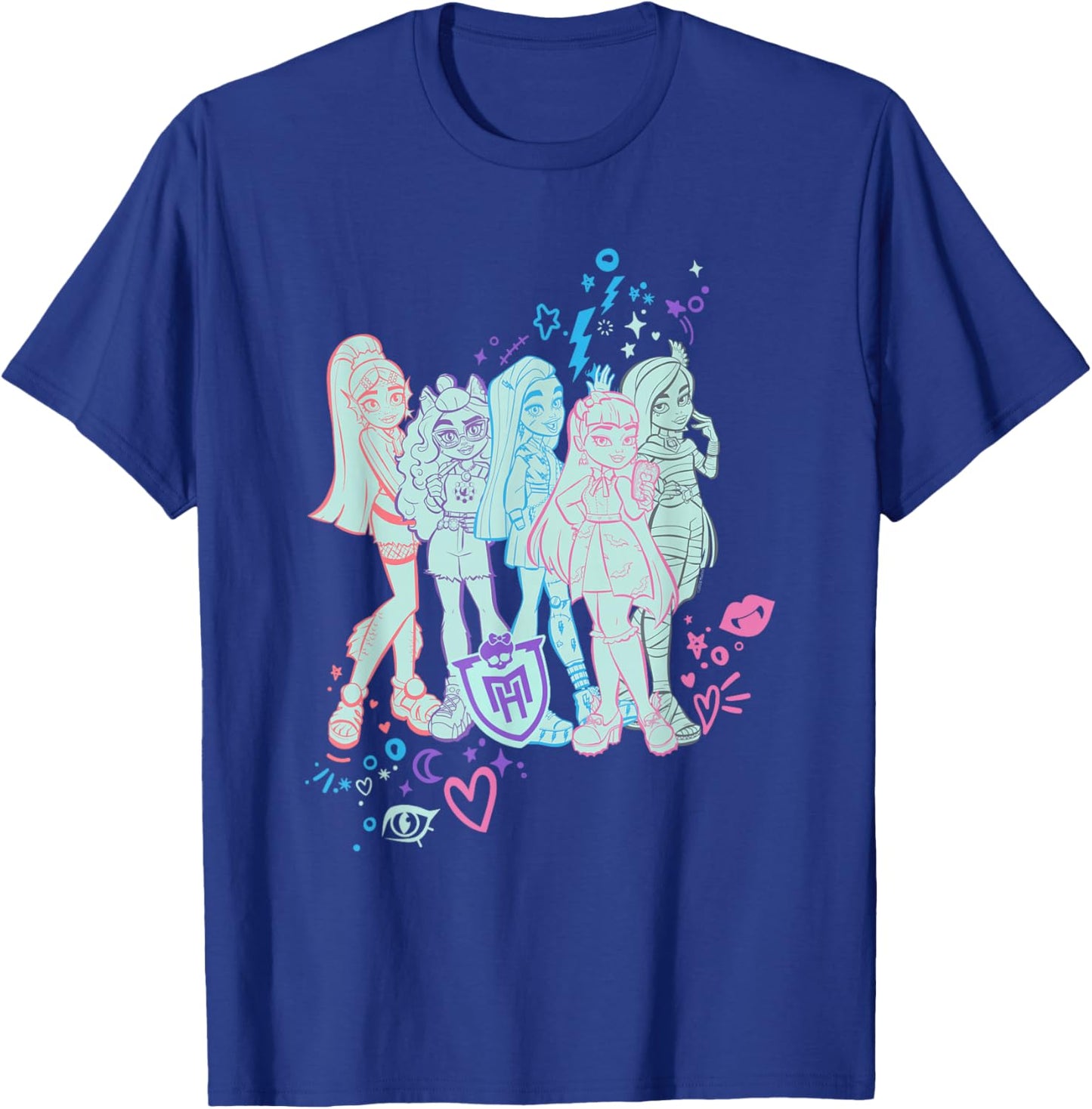Monster High - Creep it Real T-Shirt - T-Shirt | Royal