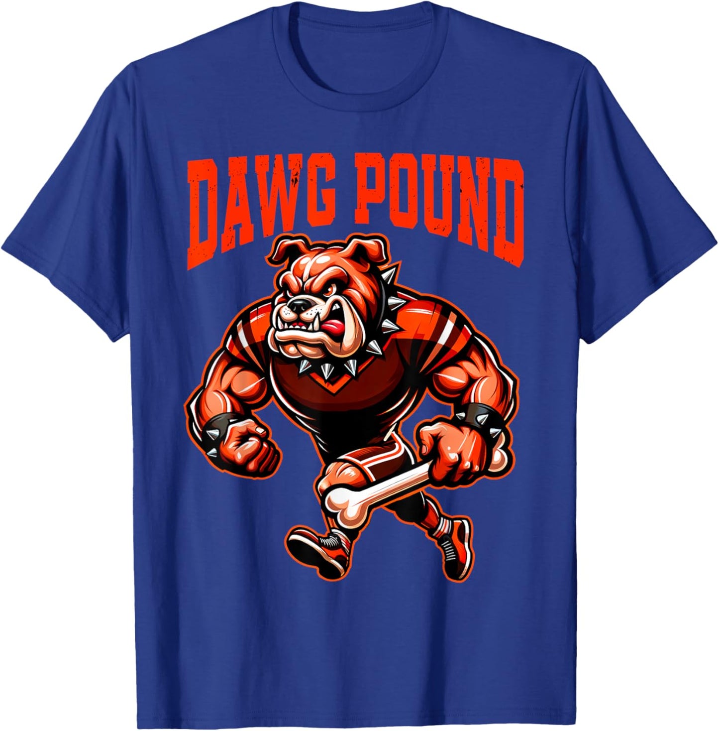 Graphic Cleveland Name Styles | DAWG Dog Pound Gifts Ideas Women Girls Kids T-Shirt - T-Shirt | Royal
