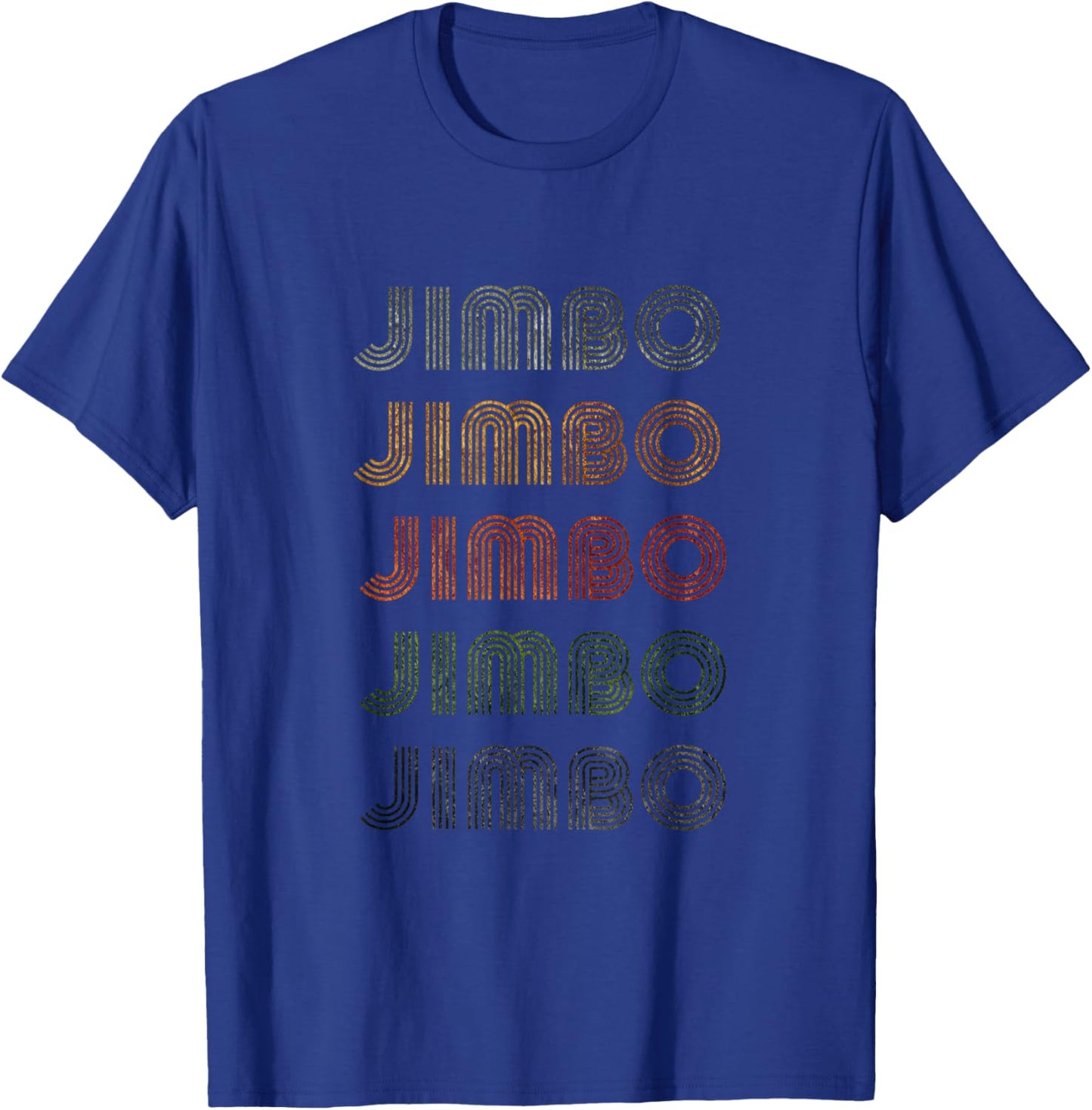 Love Heart Jimbo Grunge Vintage Style Black Jimbo T-Shirt - T-Shirt | Royal
