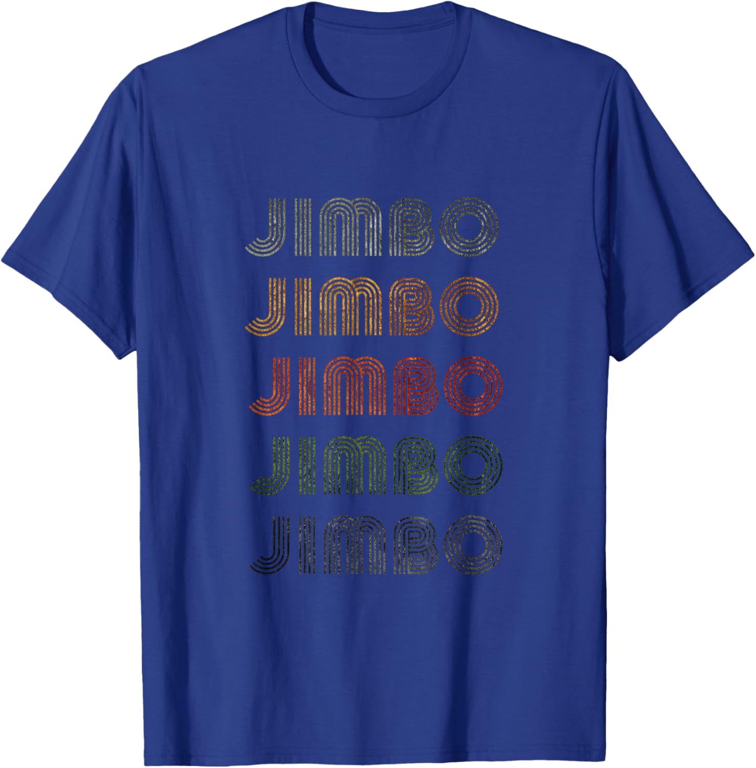 Love Heart Jimbo Grunge Vintage Style Black Jimbo T-Shirt - T-Shirt | Royal