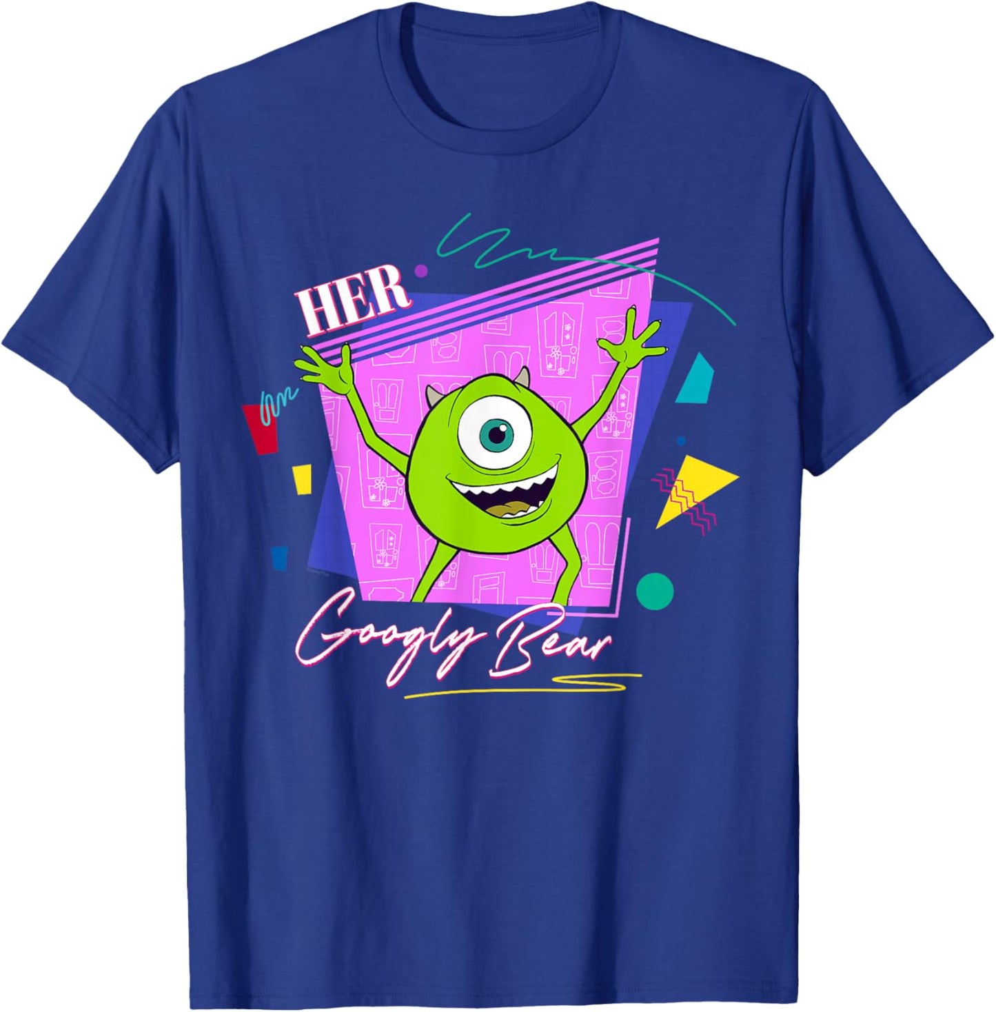 Disney & Pixar’s Monsters, Inc. Valentine Her Googly Bear T-Shirt - T-Shirt | Royal